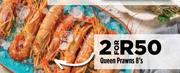 Queen Prawns 8's Pack-For 2