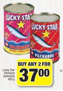 Lucky Star Pilchards (Selected)-For Any 2 x 400g