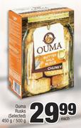 Ouma Rusks (Selected)-450/ 500g Each
