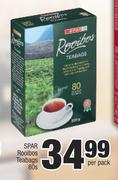 Spar Rooibos Teabags-80's Per Pack