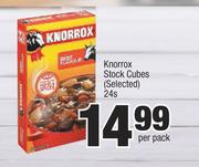 Knorrox Stock Cubes (Selected)-24's Per Pack