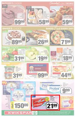 KWIKSPAR EASTERN CAPE : We've Got The Christmas You Deserve (23 November - 5 December 2021) Valid in Abbotsford, Beacon Isle, Beetlestone, Burt Drive, Butterworth, Cambridge West, Miramar, Rink Street, page 3