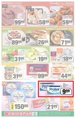 KWIKSPAR EASTERN CAPE : We've Got The Christmas You Deserve (23 November - 5 December 2021) Valid in Abbotsford, Beacon Isle, Beetlestone, Burt Drive, Butterworth, Cambridge West, Miramar, Rink Street, page 3