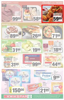 KWIKSPAR EASTERN CAPE : We've Got The Christmas You Deserve (23 November - 5 December 2021) Valid in Abbotsford, Beacon Isle, Beetlestone, Burt Drive, Butterworth, Cambridge West, Miramar, Rink Street, page 3