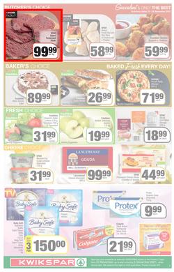 KWIKSPAR EASTERN CAPE : We've Got The Christmas You Deserve (23 November - 5 December 2021) Valid in Abbotsford, Beacon Isle, Beetlestone, Burt Drive, Butterworth, Cambridge West, Miramar, Rink Street, page 3