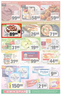 KWIKSPAR EASTERN CAPE : We've Got The Christmas You Deserve (23 November - 5 December 2021) Valid in Abbotsford, Beacon Isle, Beetlestone, Burt Drive, Butterworth, Cambridge West, Miramar, Rink Street, page 3