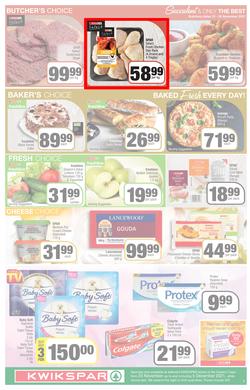 KWIKSPAR EASTERN CAPE : We've Got The Christmas You Deserve (23 November - 5 December 2021) Valid in Abbotsford, Beacon Isle, Beetlestone, Burt Drive, Butterworth, Cambridge West, Miramar, Rink Street, page 3