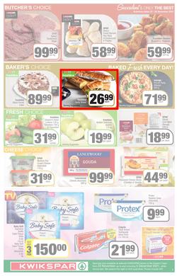KWIKSPAR EASTERN CAPE : We've Got The Christmas You Deserve (23 November - 5 December 2021) Valid in Abbotsford, Beacon Isle, Beetlestone, Burt Drive, Butterworth, Cambridge West, Miramar, Rink Street, page 3