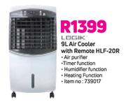 Logik 9L Air Cooler With Remote HLF-20R