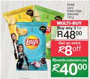 Simba Lay's Potato Chips (Selected)-For Any 3 x 120g