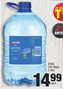 Spar Still Water-5Ltr Each
