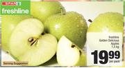 Freshline Golden Delicious Apples-1.5Kg Per Pack