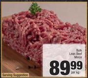 Bulk Lean Beef Mince-Per Kg