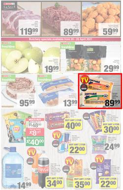 KWIKSPAR EASTERN CAPE : My Kwikspar (20 April - 2 May 2021) Valid in Abbotsford, Beacon Isle, Beetlestone, Burt Drive, Butterworth, page 3