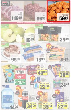 KWIKSPAR EASTERN CAPE : My Kwikspar (20 April - 2 May 2021) Valid in Abbotsford, Beacon Isle, Beetlestone, Burt Drive, Butterworth, page 3