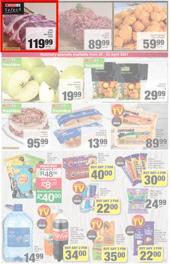 KWIKSPAR EASTERN CAPE : My Kwikspar (20 April - 2 May 2021) Valid in Abbotsford, Beacon Isle, Beetlestone, Burt Drive, Butterworth, page 3