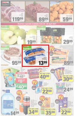 KWIKSPAR EASTERN CAPE : My Kwikspar (20 April - 2 May 2021) Valid in Abbotsford, Beacon Isle, Beetlestone, Burt Drive, Butterworth, page 3