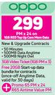2 x Oppo A16 4G Samrtphone-On 1GB Red Top Up Core More Data & Promo 65 PM x 24