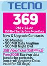 Tecno Camon 17P LTE DS Smartphone-On 1GB Red Top Up Core More Data 