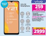 Vivo Y21 LTE Smartphone-On 1GB Red Core More Data
