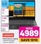 Lenovo Intel Celeron Laptop