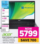 Acer Intel Core Laptop