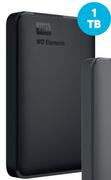 WD 1TB Elements Portable Hard Drive WDBUZG0010BB