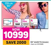 Hisense 55" (139cm) ULED TV 55U6H
