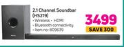 Hisense 2.1 Channel Soundbar HS219