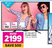 Telefunken 32" (81cm) HD LED TV TLEDD-32HD