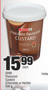 Spar Flavoured Custard (Chocolate Or Vanilla)-500g Each