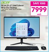 Acer 54cm (21.5") Intel Celeron All-In-One Deskptop 409252