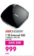 HIKVISION 1TB External SSD 457154