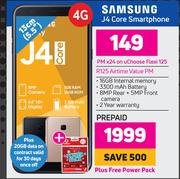 Samsung J4 Core Smartphone-On uChoose Flexi 125