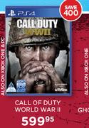 PS4 Call Of Duty World War II