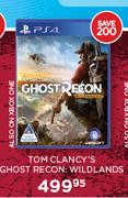 PS4 Tom Clancy's Ghost Recon: Wildlands