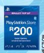 PS4 Live Gift Cards R200