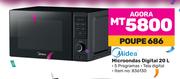 Midea Microondas Digital 20L