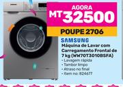 Samsung Maquina de Lavar com Carregamento Frontal de 7Kg WW70T3010BSFA