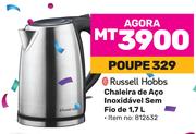 Russell Hobbs Chaleira de Aco Inoxidavel Sem Fio de 1.7L