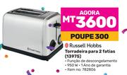 Russell Hobbs Torradeira para 2 fatias 