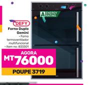 Defy Forno Duplo Gemini