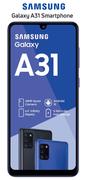 Samsung Galaxy A31 Smartphone-On 1GB Red Top Up Core More Data (24 Month)