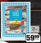 Spar Baby Hake-1Kg Per Pack