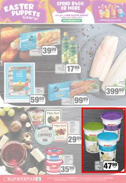 SUPERSPAR EASTERN CAPE : Get More Easter Savings (05 April - 18 April 2022) | Valid In Bluewater Bay, Despatch, Gelvandale, Hunters Retreat, Mount Pleasant, Newton Park, Our, Sunridge, page 3
