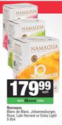 Namaqua Blanc De Blanc,Johannesburger,Rose,Late Harvest Or Extra Light-5L Each