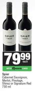 Spier Cab Sauv,Merlot,Pinotage,Shiraz Or Signature Red-750ml
