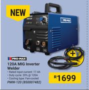 Promax 120A Mig Inverter Welder PMW-120