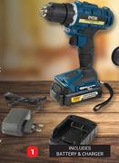 Ryobi 18V Cordless Impact Drill Kit XD-180-Each