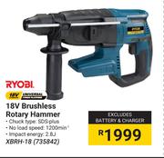 Ryobi 18V Brushless Rotary Hammer XBRH-18